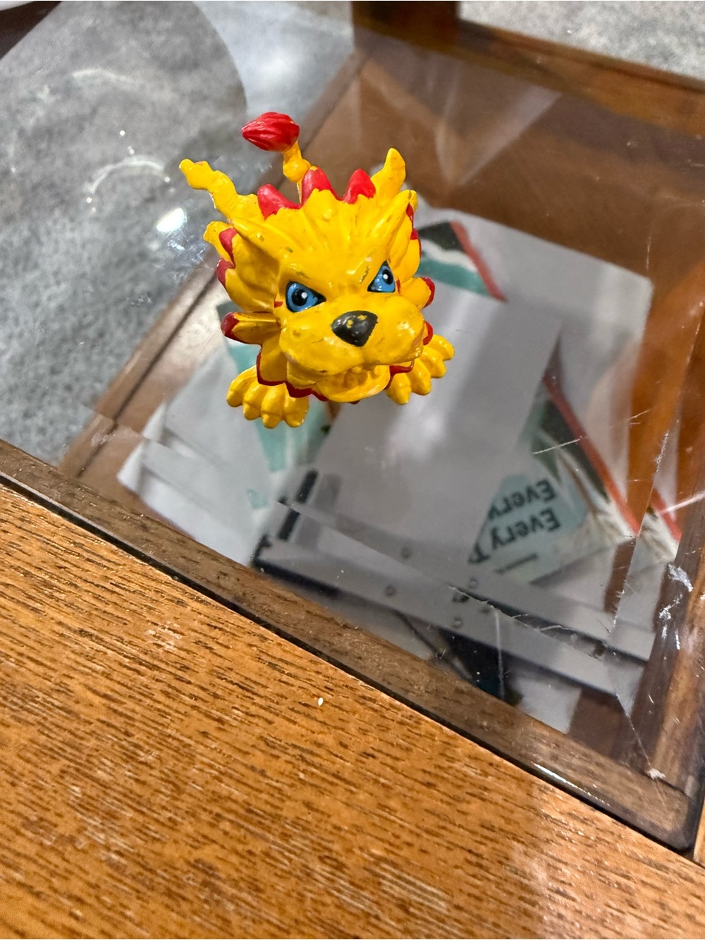 Digimon  - Monster  Saberleomon - Mini  Figure  - Bandai  1999